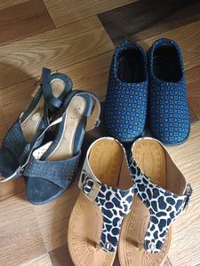Bundle of 3 Pairs Women's Sandals