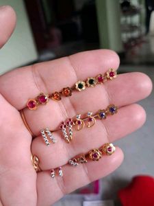 beautiful new stud earrings