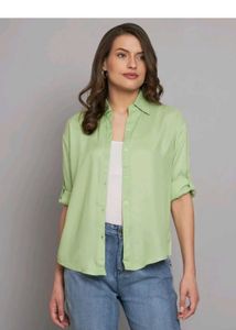 Pastel Green Shirt