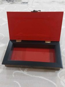 Vintage Peacock Decor Box