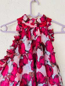 Beautiful Floral Print Dress