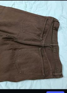 Brown Straight Leg Jeans(unisex)