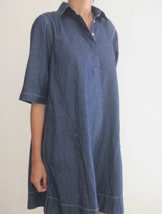 Denim Shirt Dress