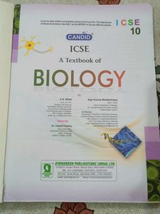 ICSE Biology Textbook - Candid
