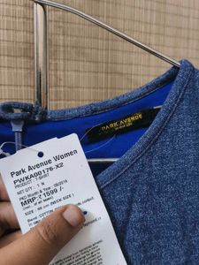 Jersey Denim Look Superb One Piece