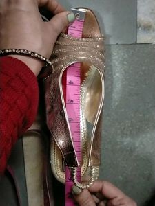 Sparkly Wedge Sandals for Women