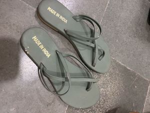Stylish Green Flip-Flops