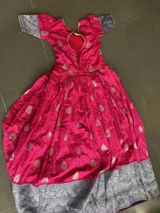 Beautiful Pink Silk Lehenga Choli
