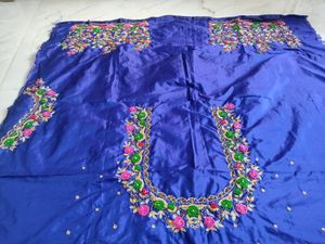 Maggam work Unstitched Blouse Piece