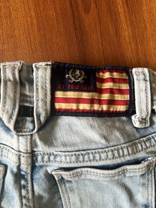 1-2 yrs boy shirt and jeans combo