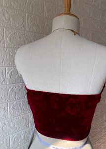 savana velvet tube top