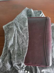 Grey Cropped Vest