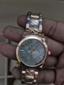 Burberry Rose Gold Tone Watch