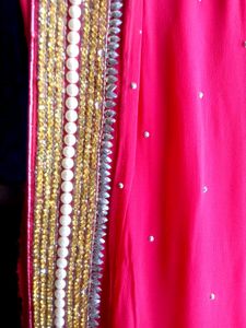 Full heavy work saree