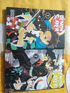 🚨ORIGINAL🚨Demon Slayer Manga Volumes 1-2