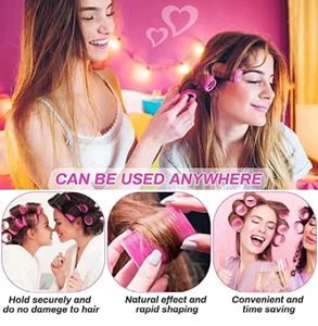 Hair Rollers (Large 4 Pcs / Set)