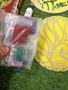 Madhubani Sand Art Kit(2 boards unused)