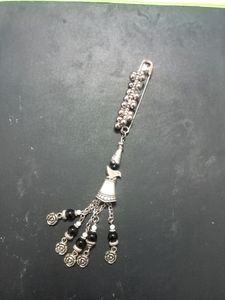 Combo Silver Oxodized Saree Pin