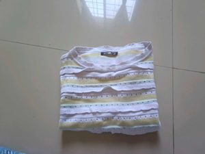 Striped Knit Top