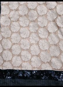 Beige Kurta Set with Sequins