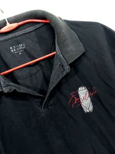 Black Polo T-Shirt