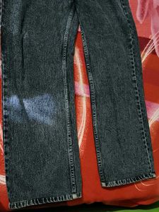 Acid Wash Wide Leg Jeans
