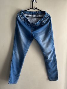 Imported Blue Jogger Jeans | DNM Active