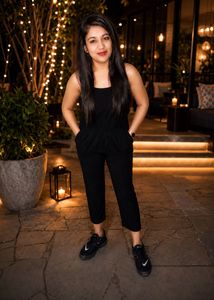Elegant Black Jumpsuit with Tie Waist