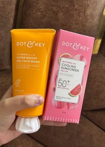 Dot & Key Face Wash & Sunscreen Bundle