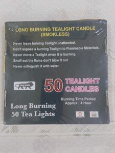 Party Boomers Tealight Candles Pack of 50