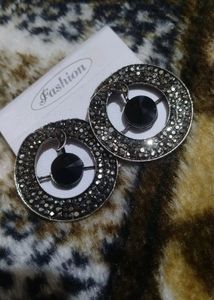 Earrings Oxidised