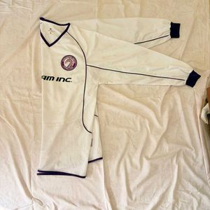 Men's Long Sleeve White T-Shirt