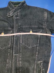 Men's Black Denim Jacket