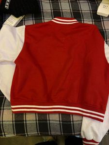 Varsity Jacket - Red &amp; White