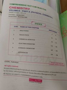 Chemistry Volume II Part A for CBSE Class XII Stud