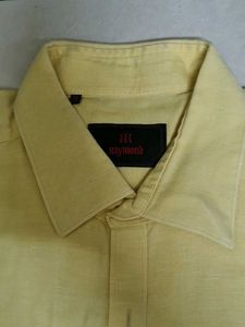 Raymond Men's Formal Shirt - Yellow