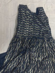 Elegant Navy Blue Lehenga Choli