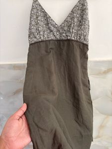 Ethereal Dress with Floral Detail