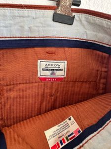 Rust Colored Casual Pants