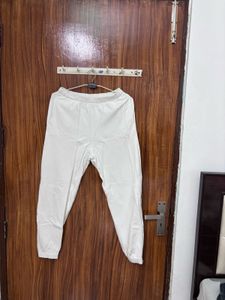 Comfortable White Ethnic Pants