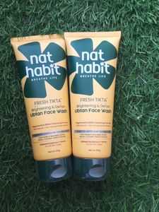Nat Habit Fresh Tikta Ubtan Face Wash (2x100g)