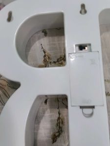 White Alphabet R shaped LED light