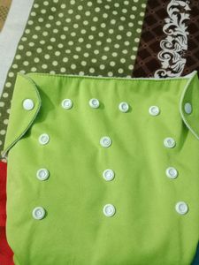 Reusable Diaper With Inserting Pad