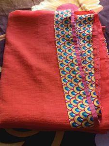 Orange Saree