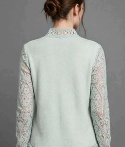Elegant Lace and Embellished Top