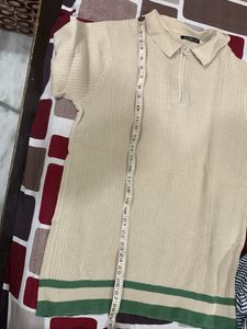 Stylish Knit Polo T-Shirt