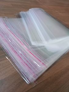 50 Piece Polythene Clear Bag Size 10''×16'' Transparent