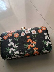 Floral Clutch Purse