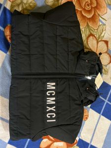 MCM Quilted Puffer Jacket - Black