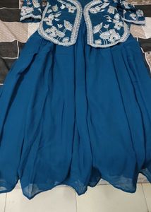 Beautiful Mirror Gown, Jacket And Duppta 😍